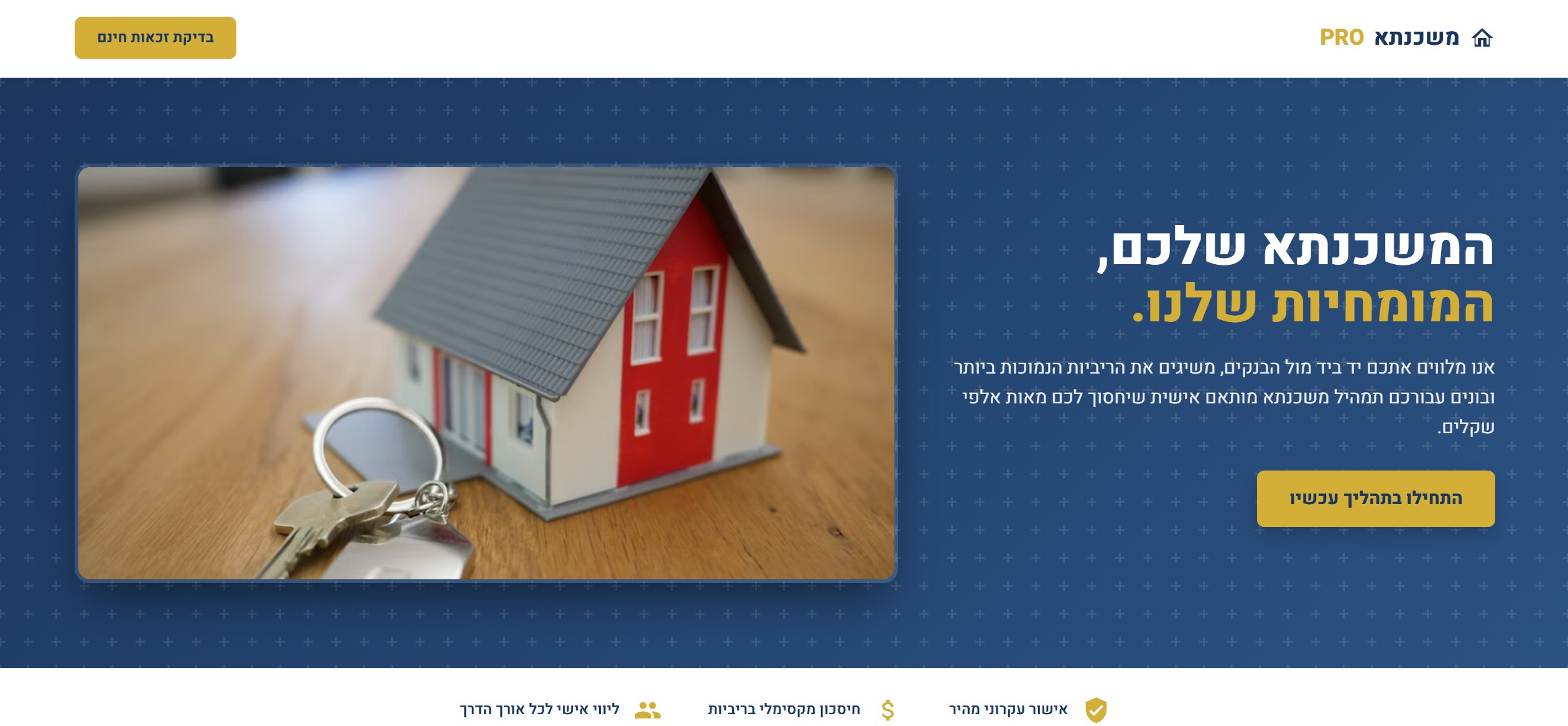 ייעוץ משכנתאות מקצועי | חיסכון ושקט נפשי